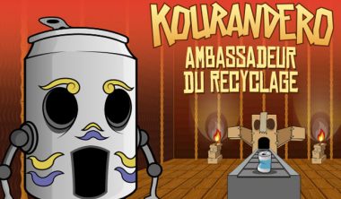 iim bap kourandero ambassadeur du recyclage 380x222 - Projet "Kourandero, Ambassadeur du recyclage" réalisé pour CAE Clara Bis