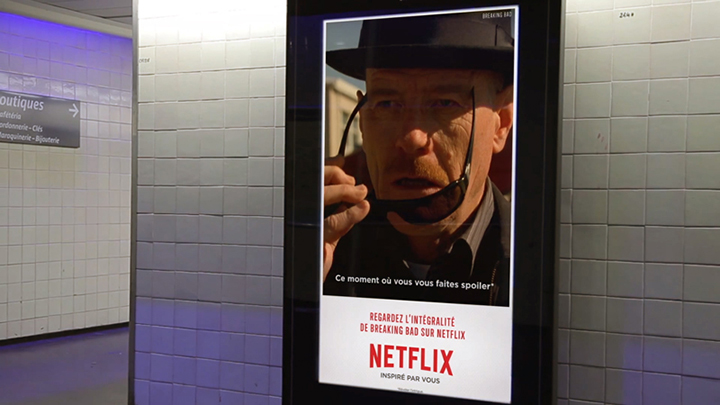 netflixaffichage top - L'affichage digital, nouvel allié des marques !