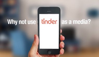 tindermedia 380x222 - Tinder, les campagnes qui matchent !