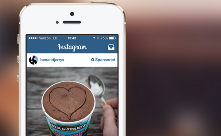 Ben Jerrys Instagram Ads - Native Advertising : le nouveau pop-up