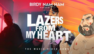 Lazers 380x222 - BIRDY NAM NAM - Lazers From My Heart, le jeu vidéo en musique