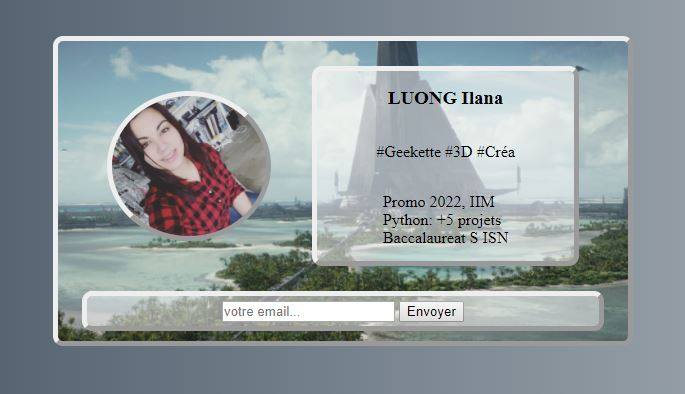 cv ilona - Ilana, promo 2022 : le portfolio de mon première année de Bachelor