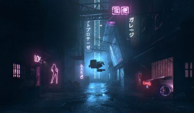 cyber punk alley 1 380x222 - CyberPunk Alley, un projet 3D d'étudiants de l'IIM réalisé en seulement 2 semaines