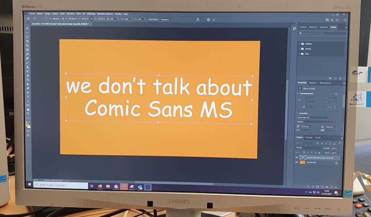 comic sans ms