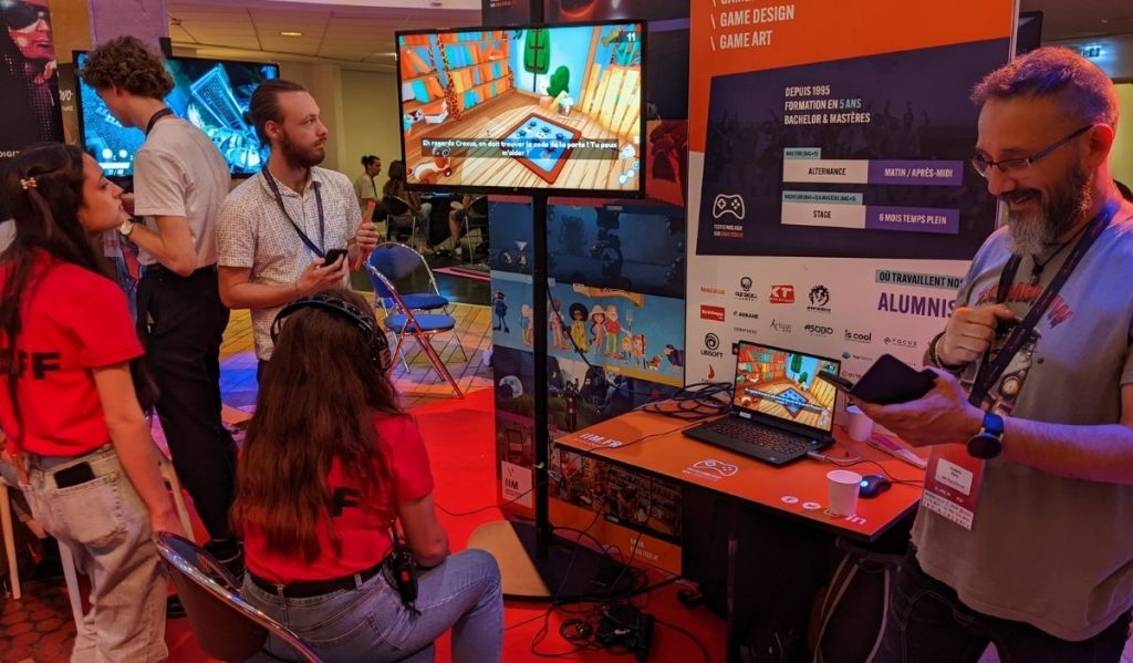 L IIM au Game Camp 2022 le salon dédié aux professionnels des métiers