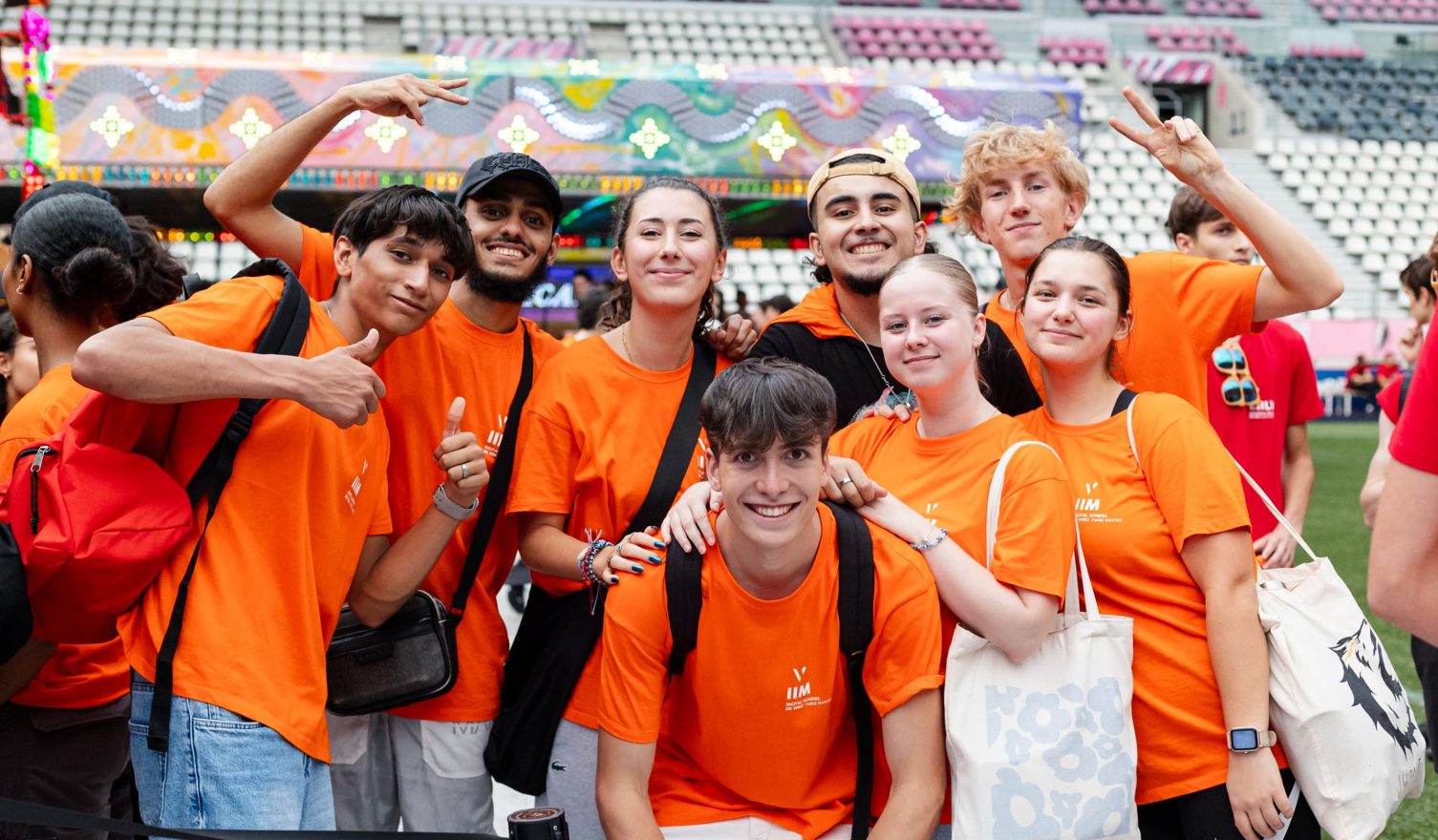 Journée d'intégration étudiants IIM 2023 au Stade Jean Bouin