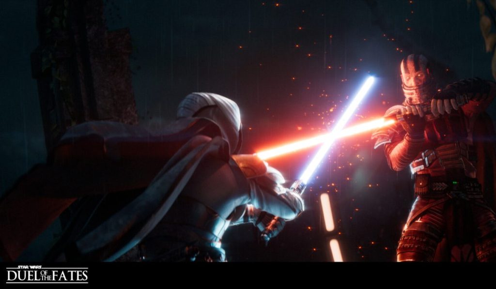 Mask group 1 1024x597 - Star Wars : Duel of the Fates, le trailer de la promo 2025