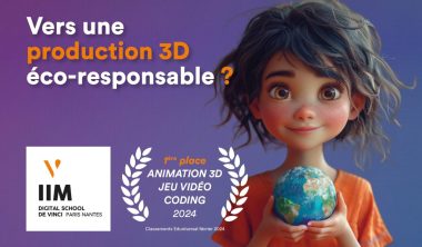 eco responsable 3D IIM Nantes digital Week 380x222 - Bachelor Animation 3D